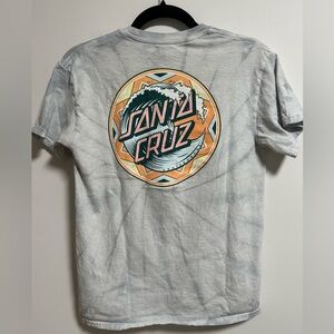 Santa Cruz Skateboards Tie-Dye Graphic Tee